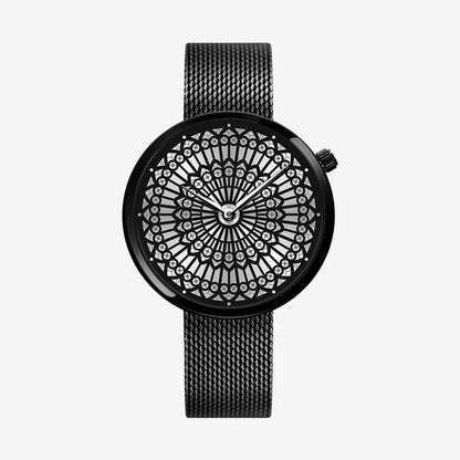 Rynx | Women's Full Steel Mesh Strap Waterproof Watch