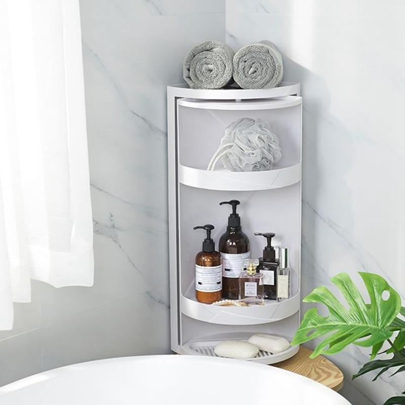 RYNX | Bathroom 360 degree rotatable triangle shelf