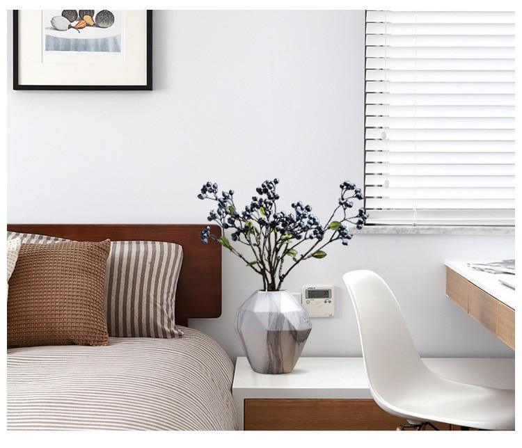 Rynx | GeoMarble Geometric Marble Vases | Timeless Design | High-Quality Decoration | Perfect for Home