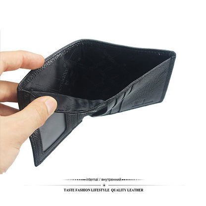 Rynx | Mens Genuine Cowhide Leather Ultra-thin Compact Handmade Wallets