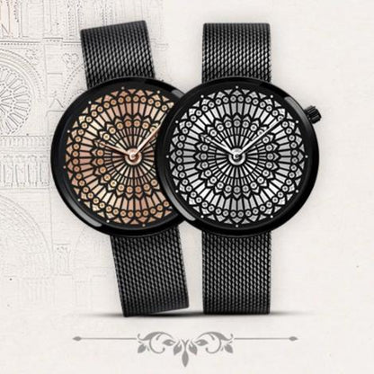 Rynx | Women's Full Steel Mesh Strap Waterproof Watch
