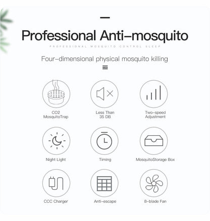 Rynx | InstaTrap LED Mosquito Killer Trap Lamp | Effective Against Insects | Quiet & Safe