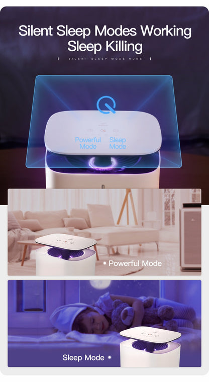 Rynx | InstaTrap LED Mosquito Killer Trap Lamp | Effective Against Insects | Quiet & Safe