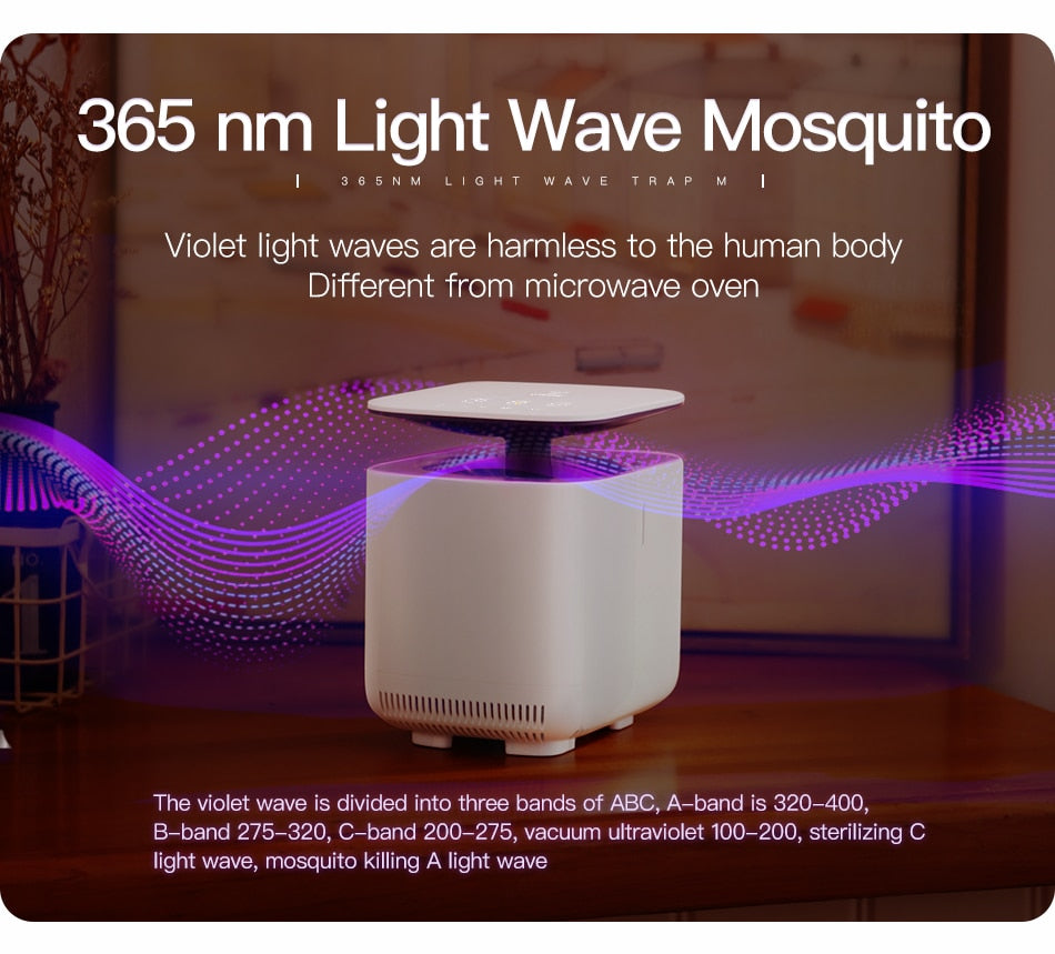 Rynx | InstaTrap LED Mosquito Killer Trap Lamp | Effective Against Insects | Quiet & Safe