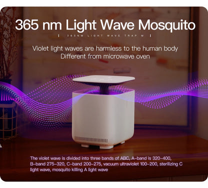 Rynx | InstaTrap LED Mosquito Killer Trap Lamp | Effective Against Insects | Quiet & Safe