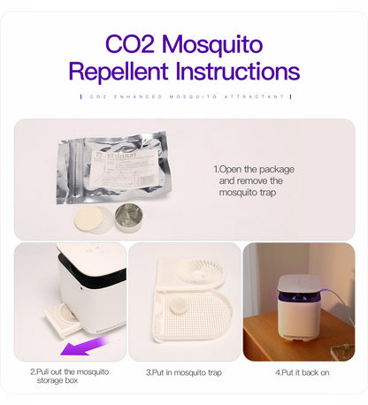 Rynx | InstaTrap LED Mosquito Killer Trap Lamp | Effective Against Insects | Quiet & Safe