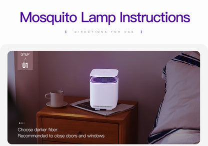 Rynx | InstaTrap LED Mosquito Killer Trap Lamp | Effective Against Insects | Quiet & Safe