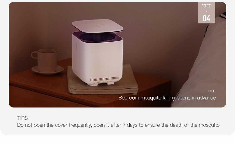 Rynx | InstaTrap LED Mosquito Killer Trap Lamp | Effective Against Insects | Quiet & Safe