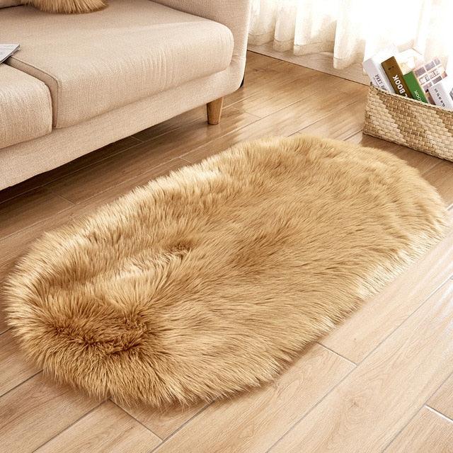 Rynx | Deluxe Fine and Soft Faux Sheepskin Rug