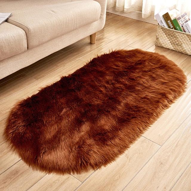 Rynx | Deluxe Fine and Soft Faux Sheepskin Rug