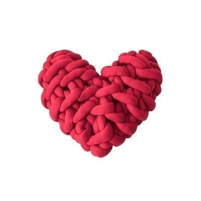 Rynx | Valentine's Day Heart Chunky Knit Pillow