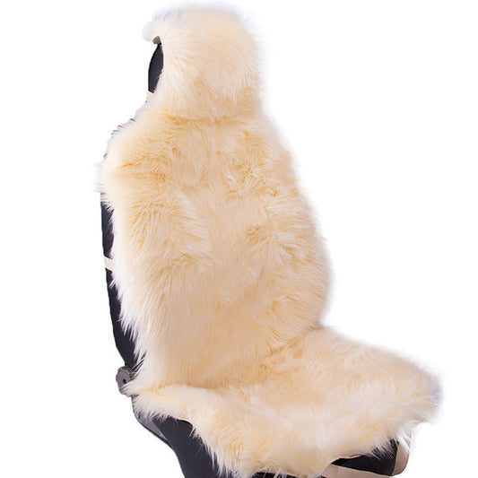 Rynx | Long Fake Fur Universal Artificial Car Seat Covers, Cute Plush
