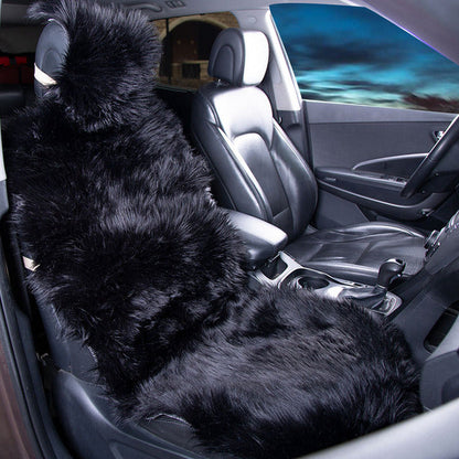 Rynx | Long Fake Fur Universal Artificial Car Seat Covers, Cute Plush