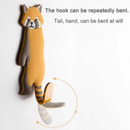 Rynx | HookyPets Adhesive Hooks in Animal Design | Versatile Wall & Refrigerator Hooks | Practical & Decorative