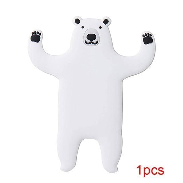 Rynx | HookyPets Adhesive Hooks in Animal Design | Versatile Wall & Refrigerator Hooks | Practical & Decorative