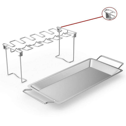Rynx | Stainless Steel Chicken Wing Rack