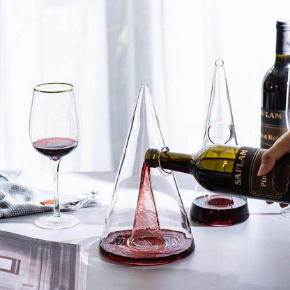Rynx | Creative Pyramid Glass Wine Decanter