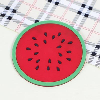 Rynx | 5pcs Silicon Custom Fruit Coasters