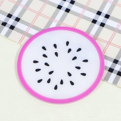Rynx | 5pcs Silicon Custom Fruit Coasters