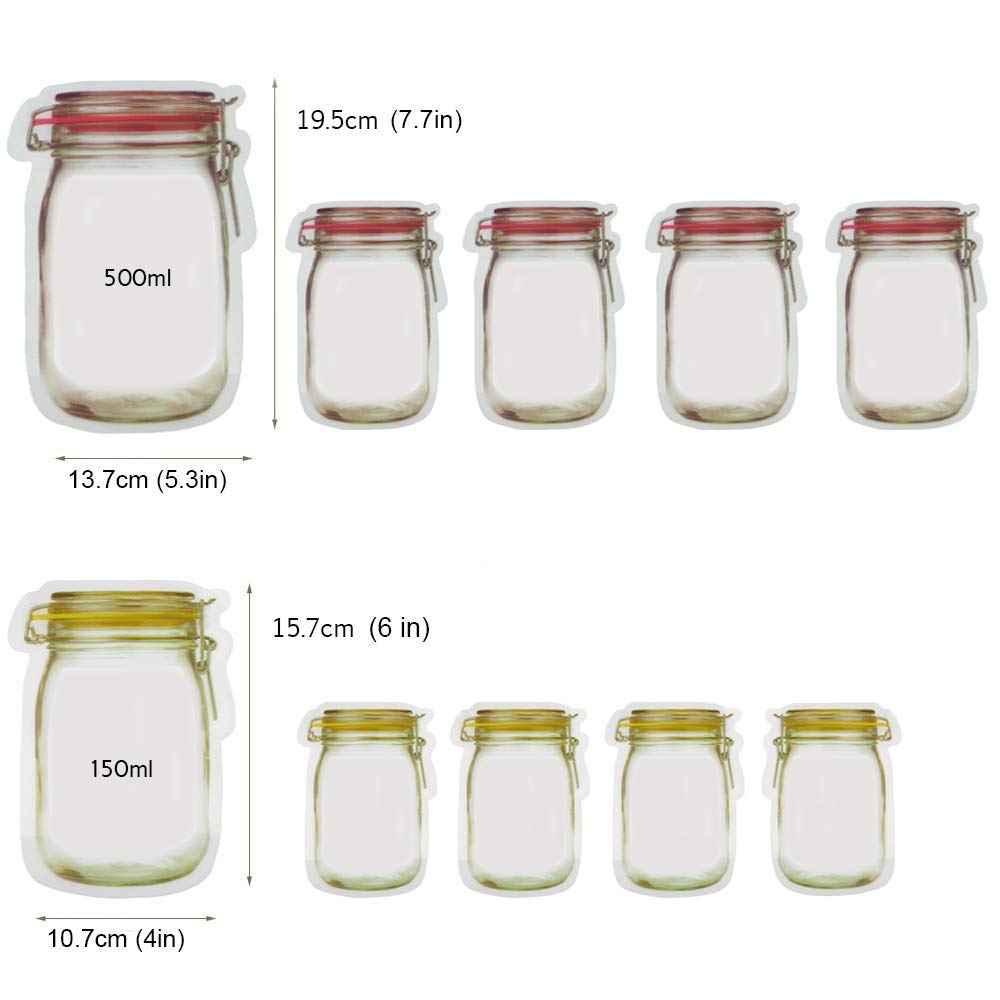 Rynx | Reusable Zip Jar Bags