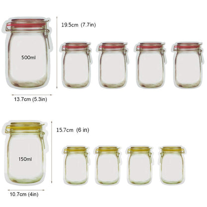 Rynx | Reusable Zip Jar Bags
