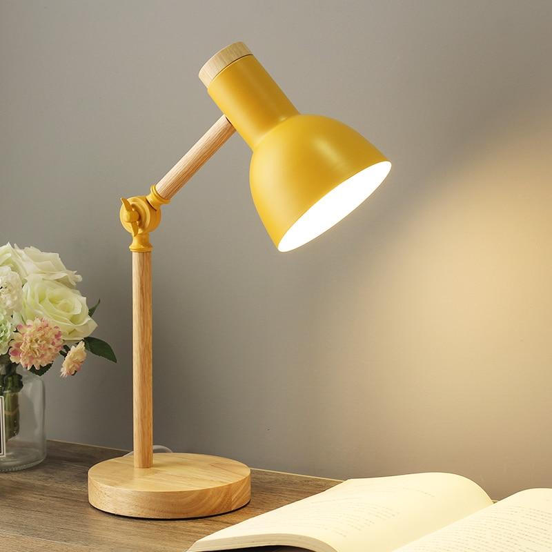 Rynx | LuminoShade - Modern Wood Desk Lamp in Scandinavian Style