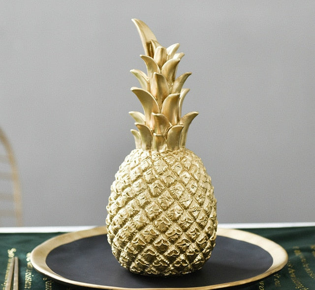Rynx | vergoldete Ananas Objet d'Art