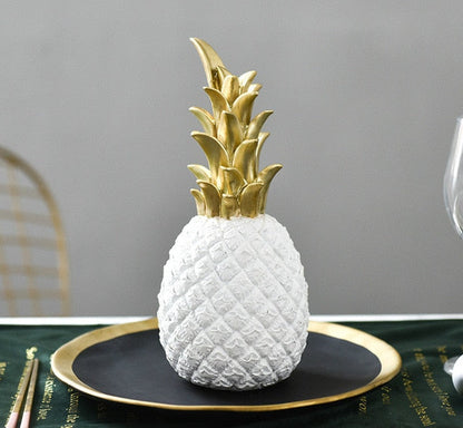 Rynx | vergoldete Ananas Objet d'Art