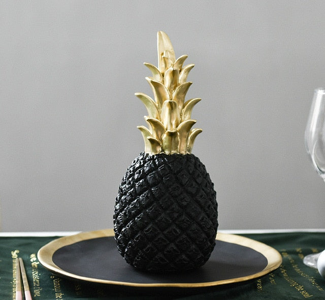 Rynx | vergoldete Ananas Objet d'Art