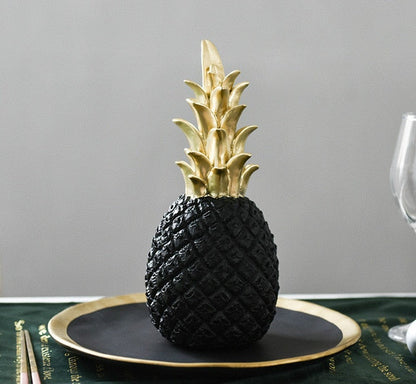 Rynx | vergoldete Ananas Objet d'Art