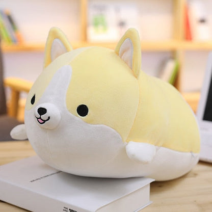 RYNX | Corgi Plush – Perfect for Cuddling and Playing Yellow