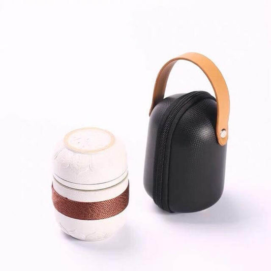 Rynx | Portable Chinese Kung Fu Ceramic Tea Mug