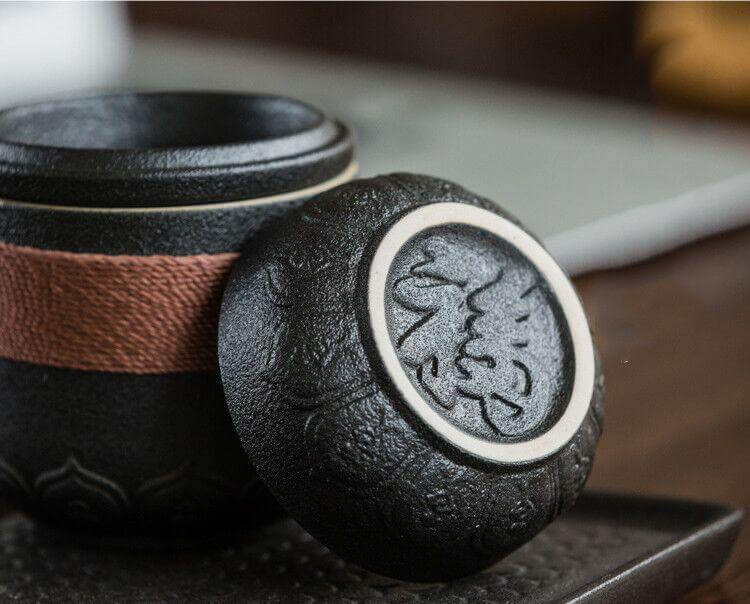 Rynx | Portable Chinese Kung Fu Ceramic Tea Mug
