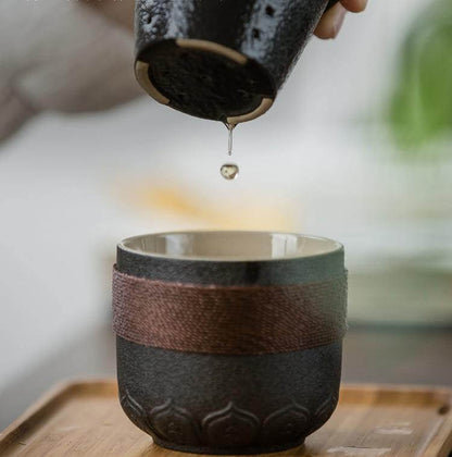 Rynx | Portable Chinese Kung Fu Ceramic Tea Mug
