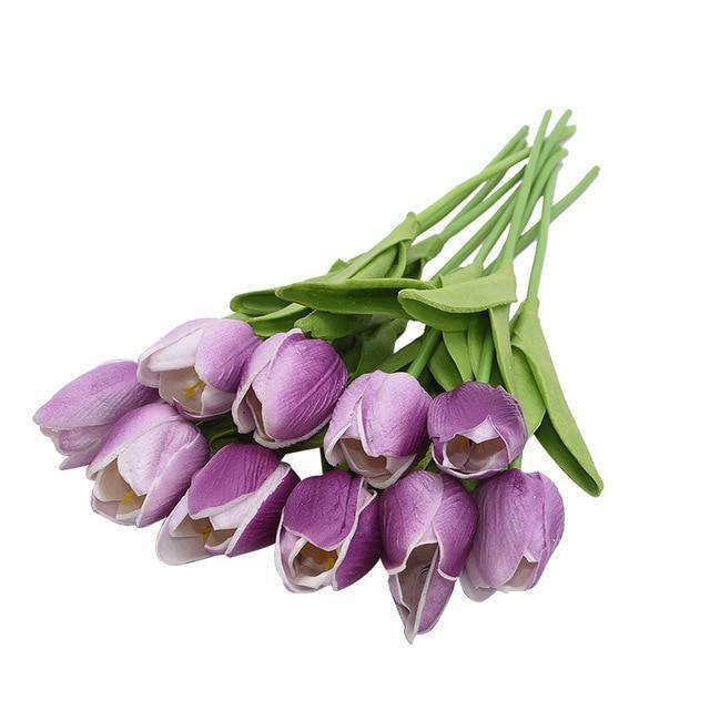 RYNX | 10-piece artificial tulip flowers