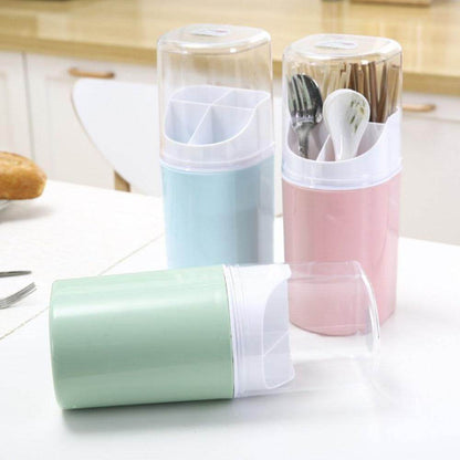 Rynx | Wall Mounted Hanging Cutlery Drain Box with Lid