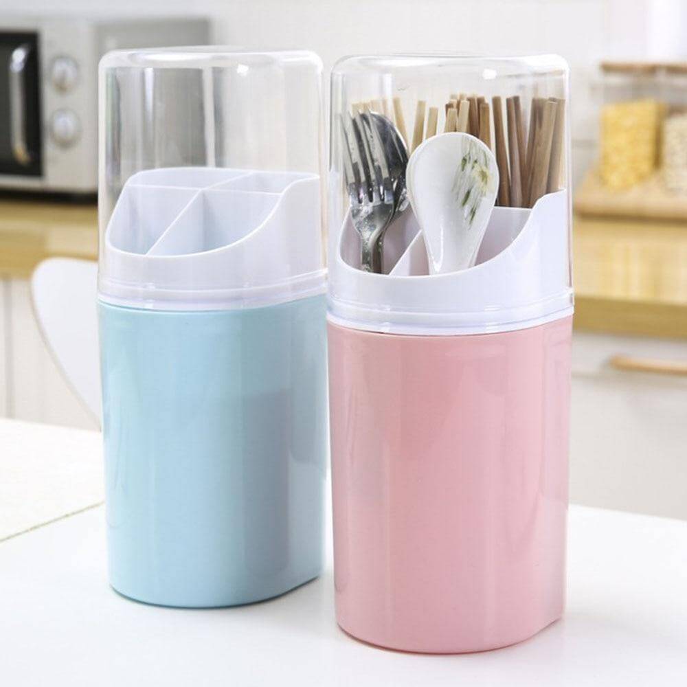 Rynx | Wall Mounted Hanging Cutlery Drain Box with Lid