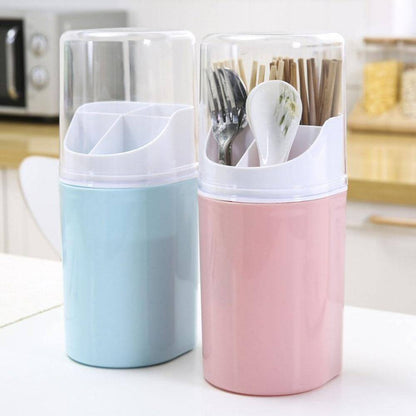 Rynx | Wall Mounted Hanging Cutlery Drain Box with Lid