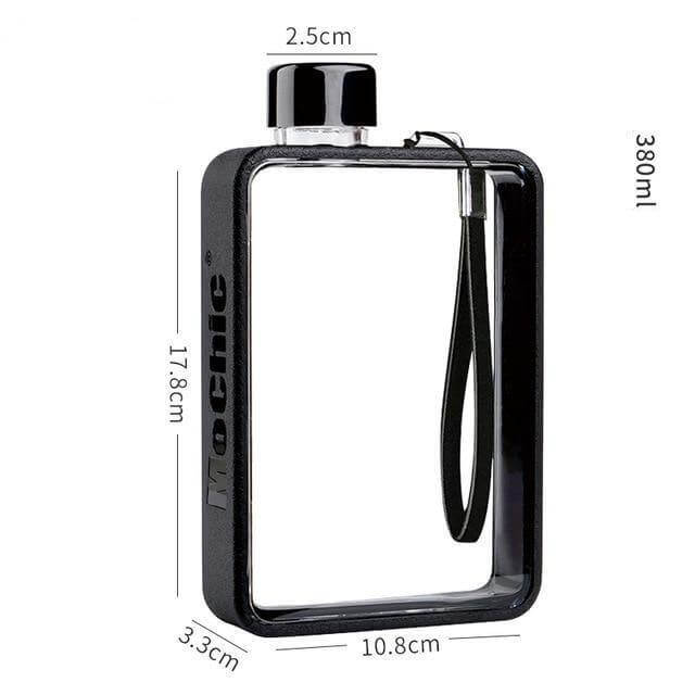 Rynx | Rectangular Flat Transparent Leak-proof Thermos