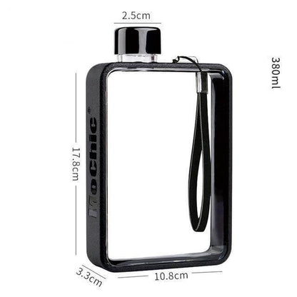 Rynx | Rectangular Flat Transparent Leak-proof Thermos