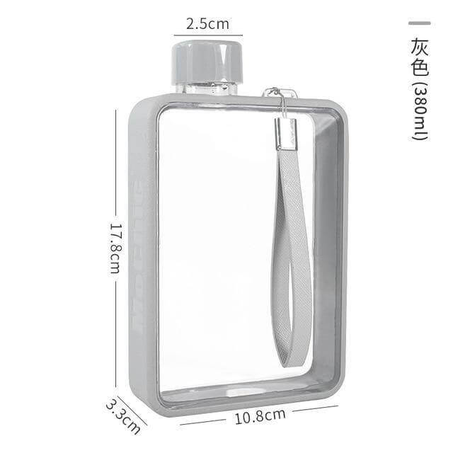 Rynx | Rectangular Flat Transparent Leak-proof Thermos