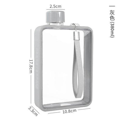 Rynx | Rectangular Flat Transparent Leak-proof Thermos