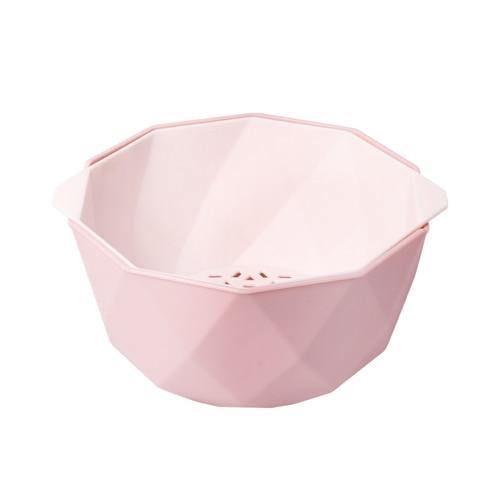 Rynx | Elegant Double Layer Drain Basket With Strainer Bowl