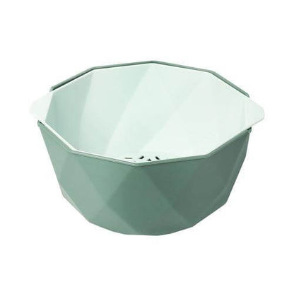 Rynx | Elegant Double Layer Drain Basket With Strainer Bowl