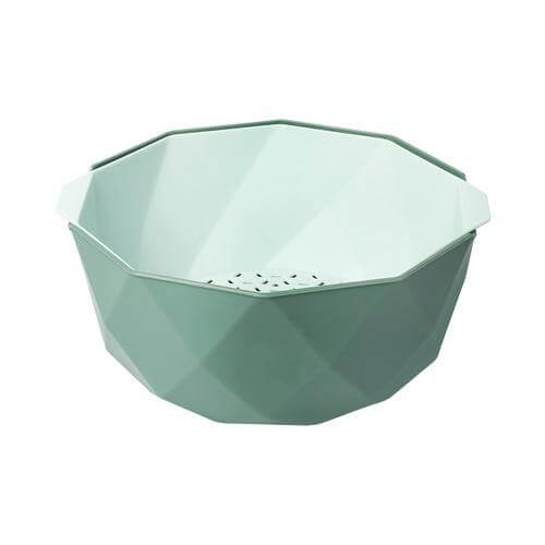 Rynx | Elegant Double Layer Drain Basket With Strainer Bowl