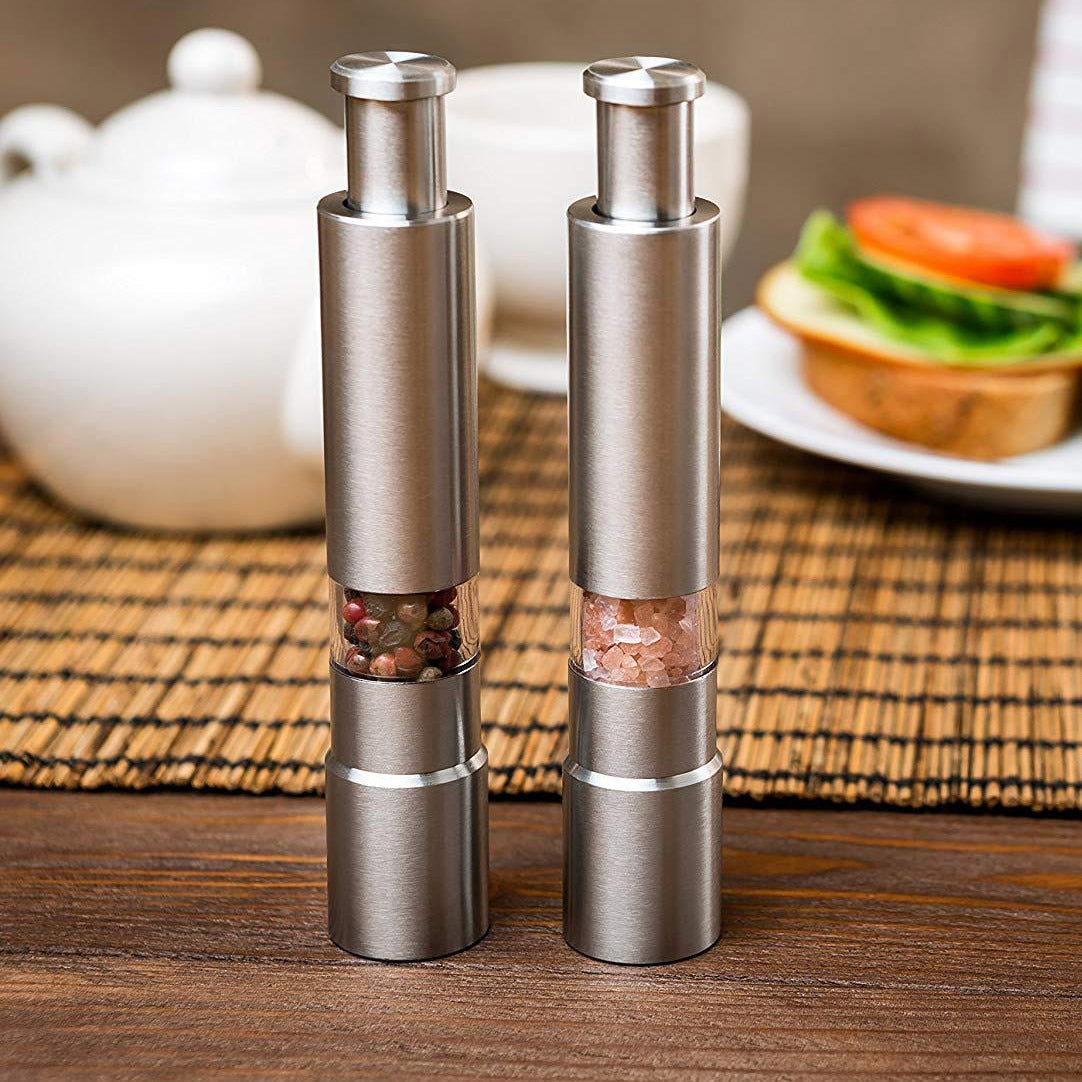 RYNX | Stainless Steel Salt and Pepper Spice Grinder