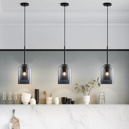 RYNX | Mid-Century Pendant With Double Glass