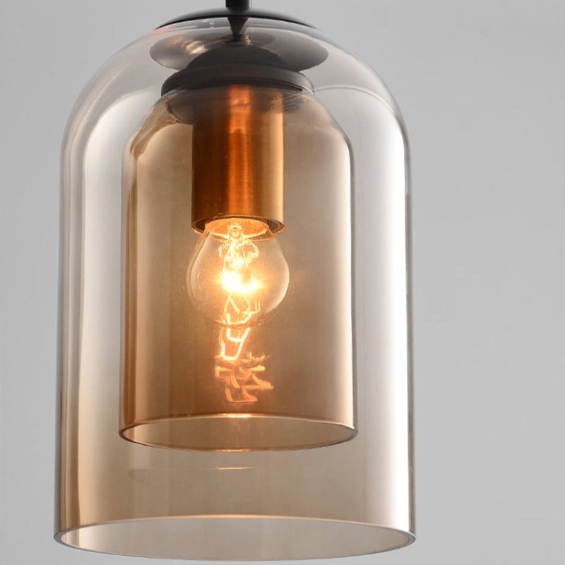 RYNX | Mid-Century Pendant With Double Glass