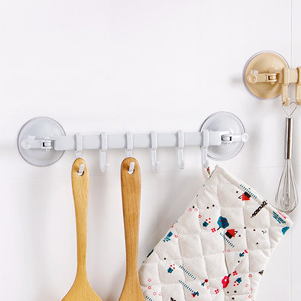 Rynx | Adjustable Hook Double Suction Towel Rack