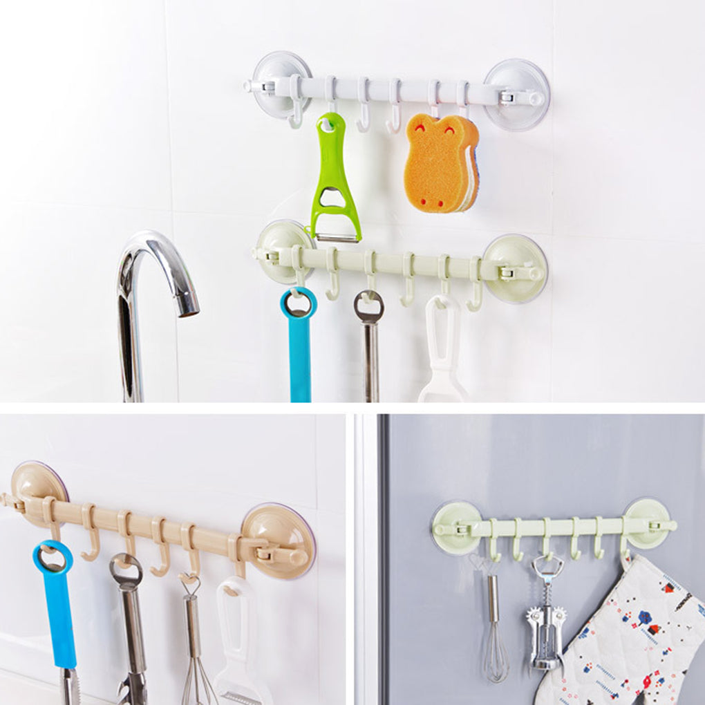 Rynx | Adjustable Hook Double Suction Towel Rack
